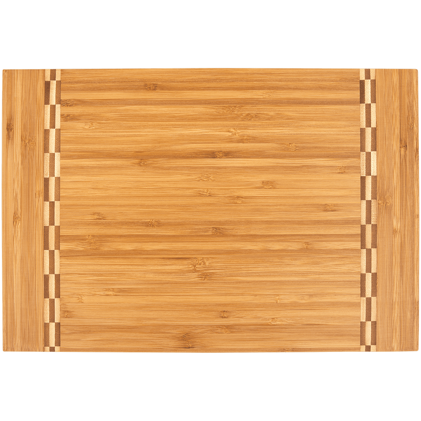 Cutting Board - Bamboo with Butcher Block Inlay