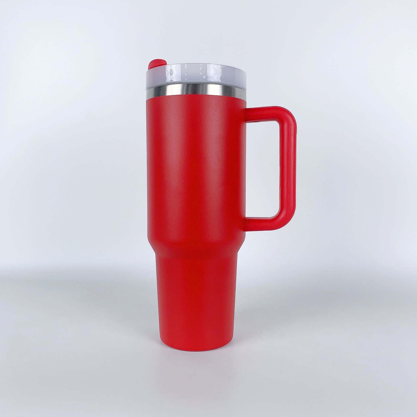 40 oz Tumbler with Handle & Straw