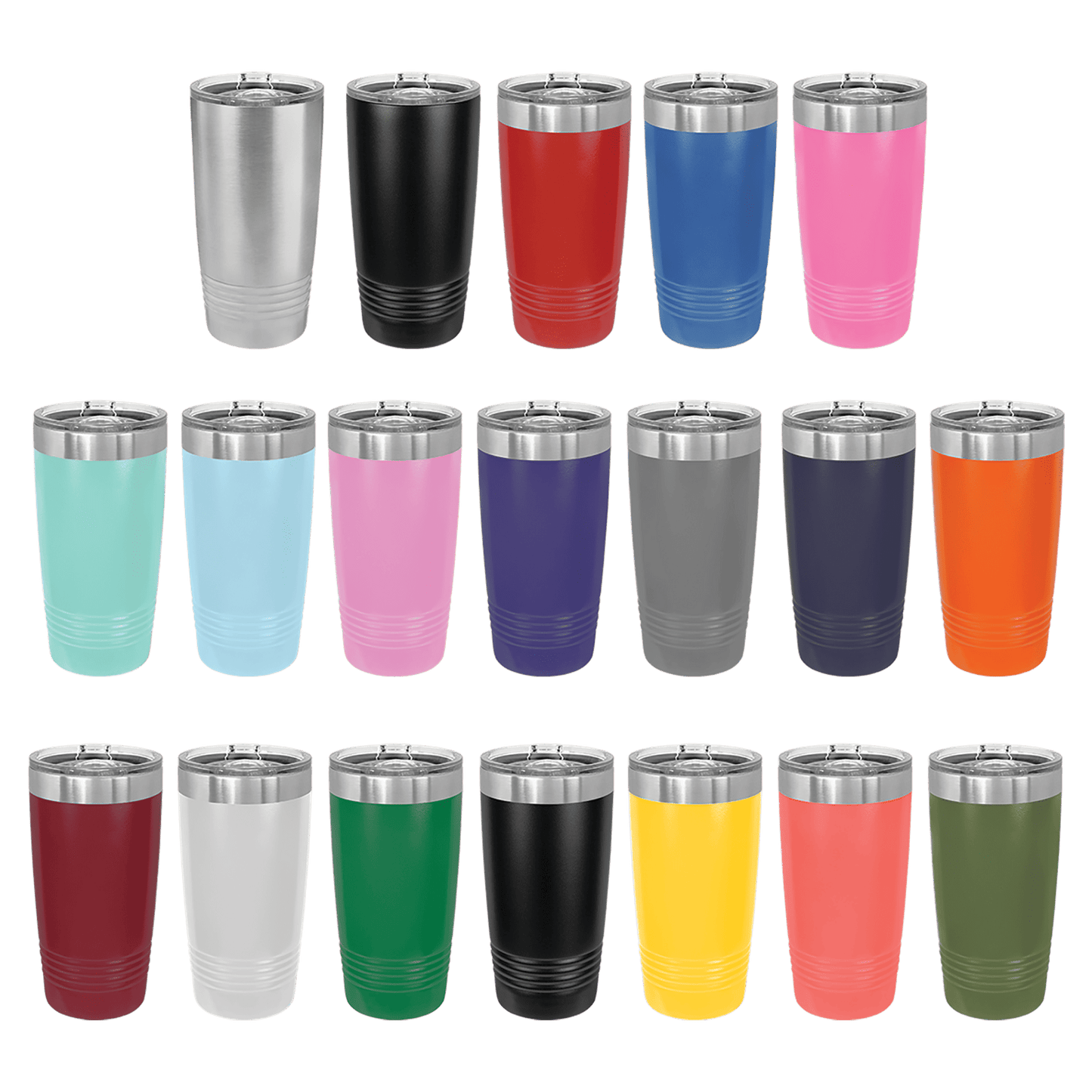 Drinkware-Personalized Insulated Tumbler with Slider Lid, 20 oz.