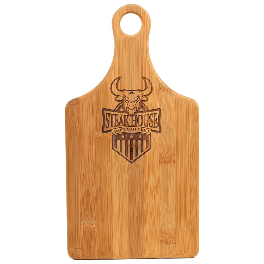 Cutting Board - Bamboo Paddle Shape